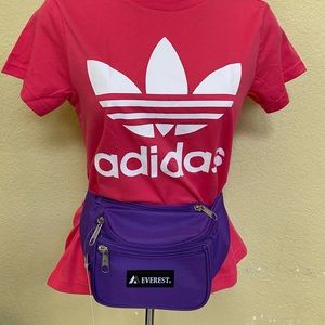 New Everest Signature Purple Fanny Pack